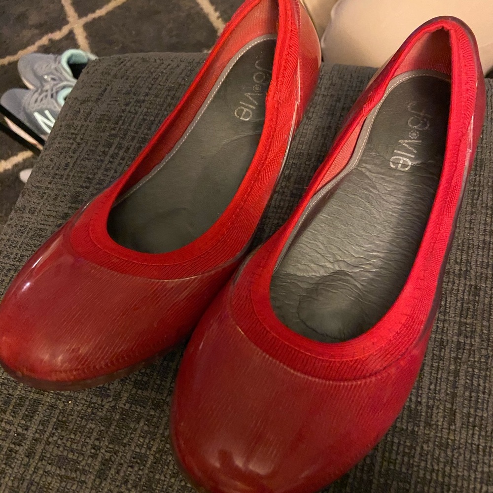 Ja vie size 10 red flats brand new